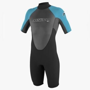 NEW O'Neill Youth Reactor 2mm Back Zip Spring Wetsuit Size 8